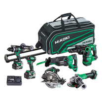 HiKOKI MultiVolt Cordless Brushless Combo Kit 6pc 36v