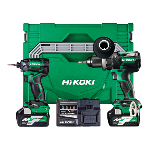 HiKOKI MultiVolt Impact Drill & Impact Driver Brushless 36v 2.5Ah