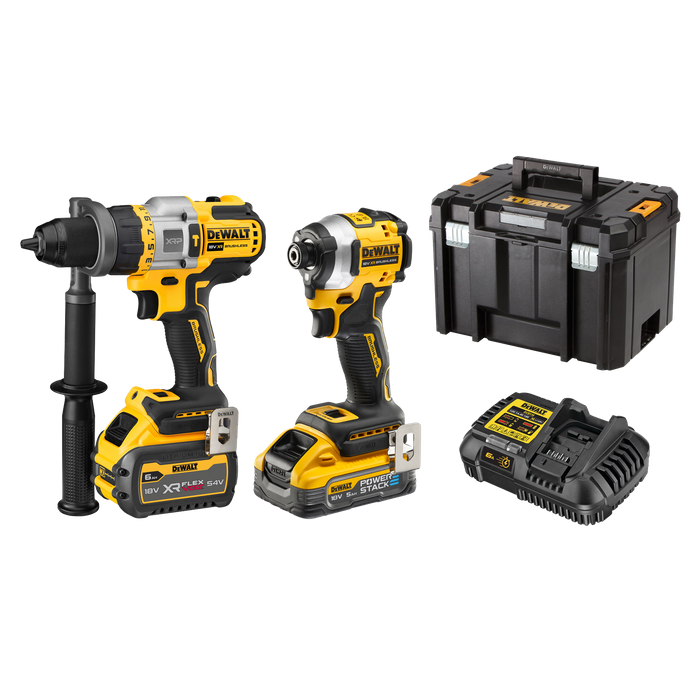 Dewalt Cordless Hammer Drill & Impact Driver Brushless 18V 5Ah/6Ah