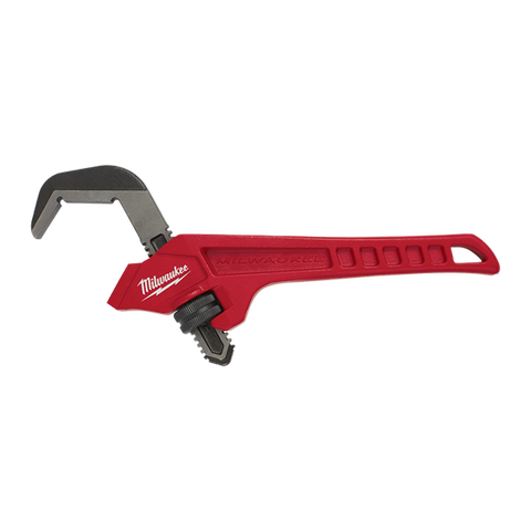 Milwaukee Steel Pipe Wrench Offset Hex