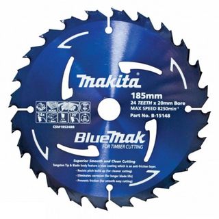Makita BlueMak Saw Blade TCT 185mm x 40T
