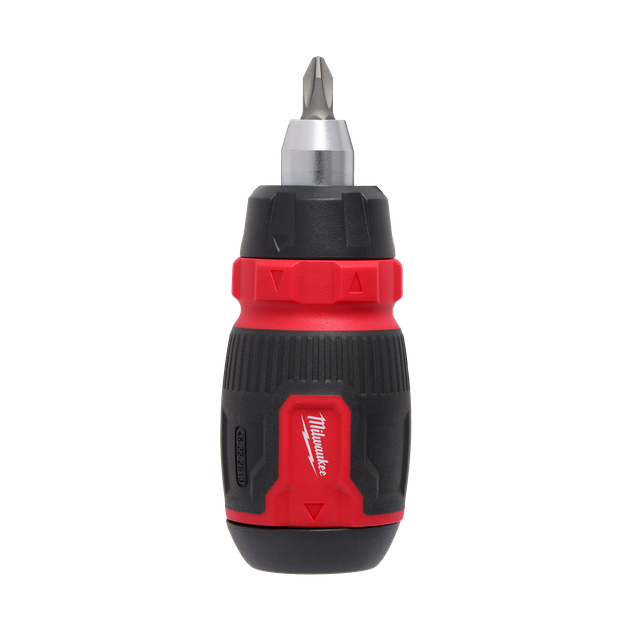 Buy Milwaukee Multi Bit Ratcheting Screwdriver Compact 8 in 1 online in
