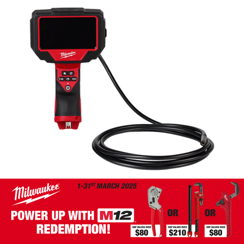 Milwaukee M12 M-SPECTOR Inspection Camera 3m 12v - Bare Tool