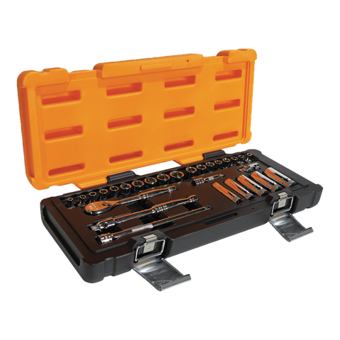 GEARWRENCH Socket Set 1/4in Dr Metric/SAE 28pc