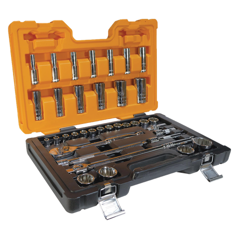 GEARWRENCH Socket Set Metric 1/2in Dr 36pc