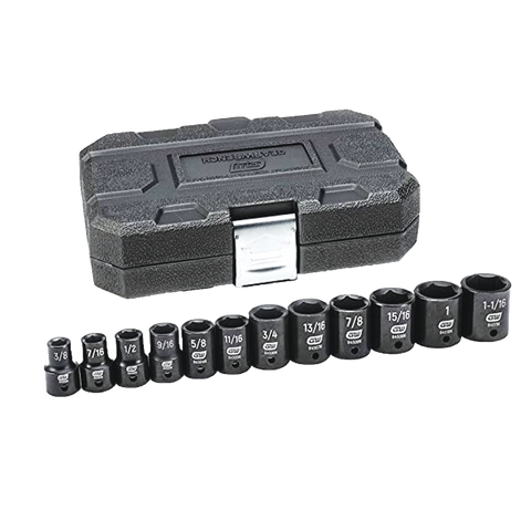 GEARWRENCH Impact Socket Set 1/2in Dr 12pc