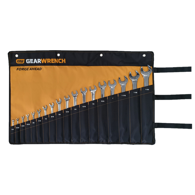 Buy GEARWRENCH Wrench Spanner 12 Point R&O SAE Set 18pc online in New