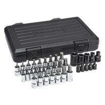GEARWRENCH Torx, E-Torx and Hex Socket Set 36pc