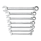 GEARWRENCH Ratcheting Wrench Set 7pc Metric