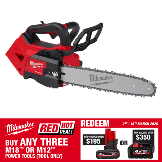 Milwaukee M18 FUEL Chainsaw Top Handle 14in 18v - Bare Tool