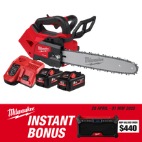 Milwaukee M18 FUEL Chainsaw Top Handle 14in 18v 8Ah