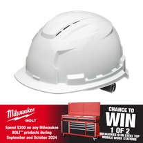 Milwaukee BOLT 100 Vented Hard Hats