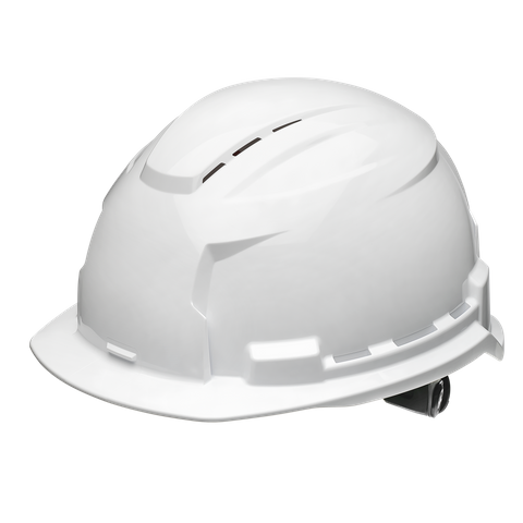 Milwaukee BOLT 100 Hard Hat Vented White