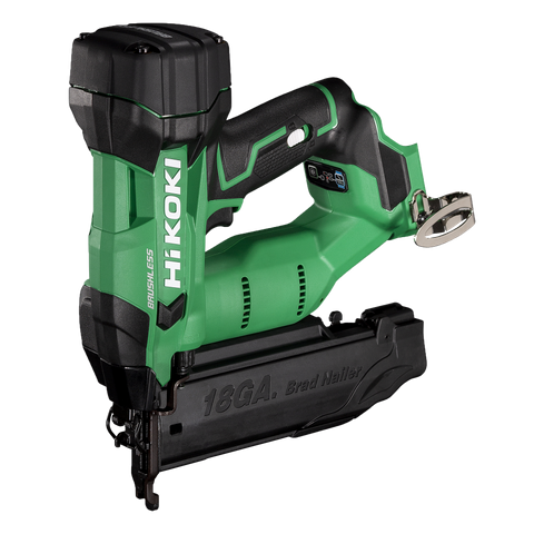HiKOKI Cordless Gasless Brad Nailer Brushless 18g 18V - Bare Tool