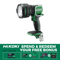 HiKOKI Cordless LED Spot Beam Light 1050lm 18V - Bare Tool