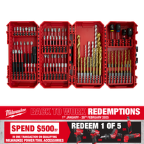 Milwaukee SHOCKWAVE Drill & Driver Bit Set 86pc