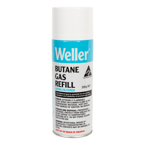 Weller Butane Gas Push On 200g