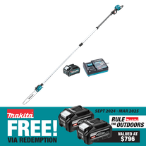 Makita XGT Cordless Pole Saw Brushless 30mm 12in 40v 4Ah