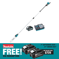 Makita XGT Cordless Pole Saw Brushless 300mm 12in 40v 4Ah