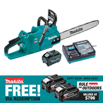 Makita XGT Cordless Chainsaw Brushless 450mm 40v 5Ah