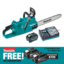 Makita XGT Cordless Chainsaw Brushless 450mm 40v 5Ah
