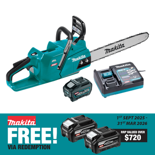 Makita XGT Cordless Chainsaw Brushless 450mm 40v 5Ah