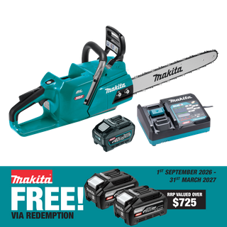 Makita XGT Cordless Chainsaw Brushless 450mm 40v 5Ah
