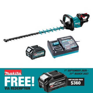 Makita XGT Hedge Trimmer Smooth Cut 750mm 40V 2.5Ah