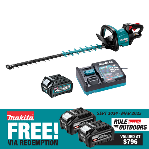 Makita XGT Cordless Brushless Hedge Trimmer 750mm 40V 2.5Ah