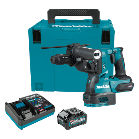Makita XGT Cordless Brushless Rotary Hammer Drill SDS+ 28mm 40V - 4Ah