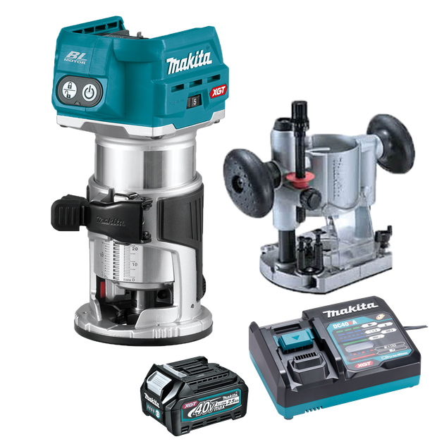 Buy Makita XGT Cordless Brushless AWS Laminate Trimmer 40V 2.5Ah online