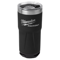 Milwaukee PACKOUT Black Tumbler 20oz/590ml