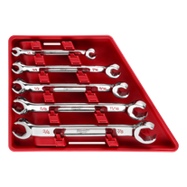 Milwaukee Flare Nut Spanner Set SAE 5pc