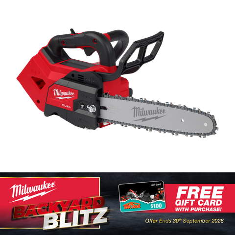 Milwaukee M18 FUEL Chainsaw Top Handle 12in 18V - Bare Tool