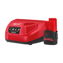 Milwaukee M12 High Output Starter Pack 12v 2.5Ah