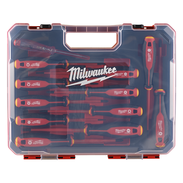 Buy Milwaukee VDE Electrical Screwdriver Set 12pc online in New Zealand