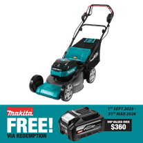 Makita XGT Cordless Lawn Mower Self Propelled 480mm Brushless 40v - Bare Tool