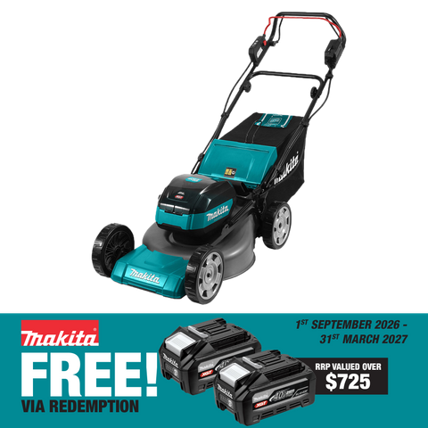 Makita XGT Cordless Lawn Mower Self Propelled 480mm Brushless 40v - Bare Tool