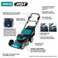 Makita XGT Cordless Lawn Mower Self Propelled 480mm Brushless 40v - Bare Tool