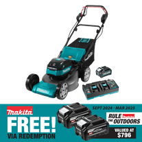 Makita XGT Cordless Lawn Mower Self Propelled Brushless 40v 4Ah