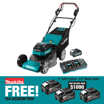 Makita XGT Cordless Lawn Mower Self Propelled 480mm Brushless 40V 4Ah