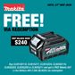 Makita XGT Brushless Cyclone Stick Vacuum 40v - Bare Tool
