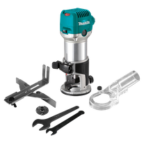 Makita Router Trimmer 1/4in 710w with Accessories