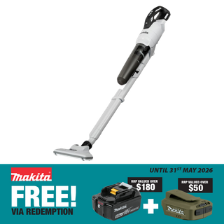 Makita LXT Cordless Stick Vacuum Brushless HEPA Filter with Cyclonic18v - Bare