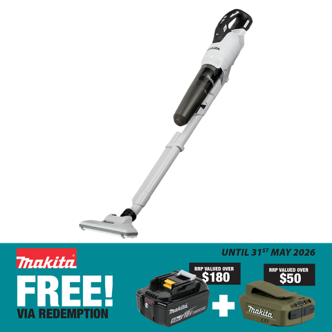 Makita LXT Cordless Stick Vacuum Brushless HEPA Filter with Cyclonic18v - Bare