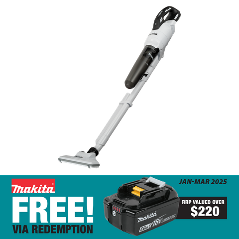 Makita LXT Cordless Stick Vacuum Brushless HEPA Filter with Cyclonic18v - Bare