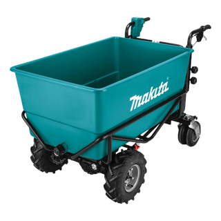 Makita LXT Cordless Brushless Wheelbarrow with Flat Bucket 18v - Bare Tool