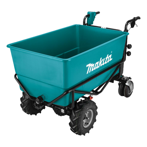 Makita LXT Cordless Brushless Wheelbarrow with Flat Bucket 18v - Bare Tool