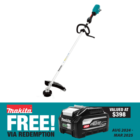 Makita XGT Cordless Line Trimmer Loop Handle 40v - Bare Tool