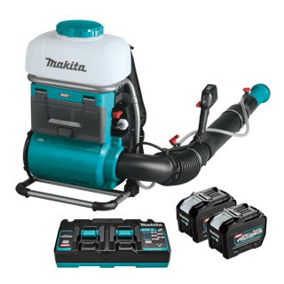 Makita XGT Cordless Backpack Mist Blower Brushless 15L 40v 2x8Ah